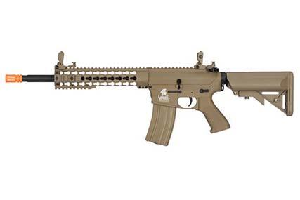 Lancer Tactical M4 KeyMod Gen 2 EVO LFPS (Tan) - ssairsoft.com