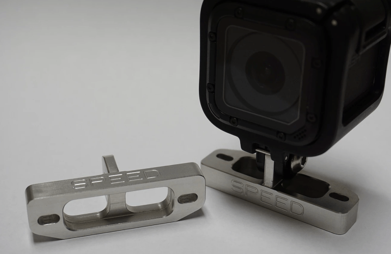 Speed Airsoft GoPro Mask Mount SILVER - ssairsoft.com