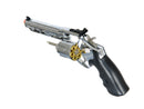 HFC SAVAGE BULL 6" GAS AIRSOFT REVOLVER PISTOL - FULL SIZE - SILVER - ssairsoft.com