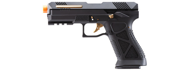 HFC HG-282ASB Tactical Gas Blowback Pistol (Color: Black) - ssairsoft.com