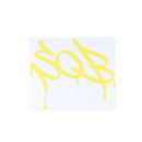 SPEEDQB  HANDSTYLE DECAL - YELLOW - ssairsoft