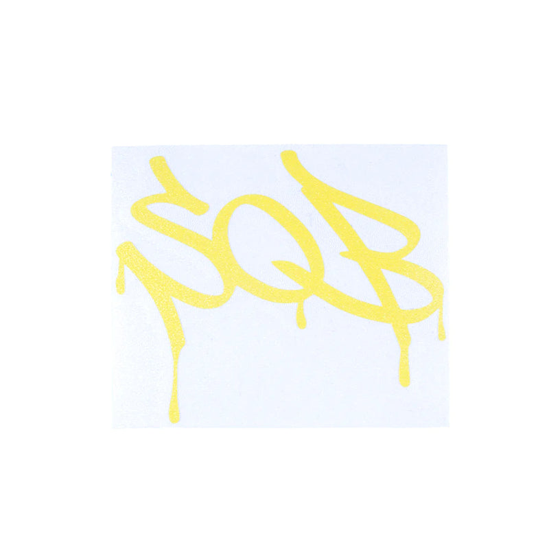 SPEEDQB  HANDSTYLE DECAL - YELLOW - ssairsoft