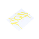 SPEEDQB  HANDSTYLE DECAL - YELLOW - ssairsoft