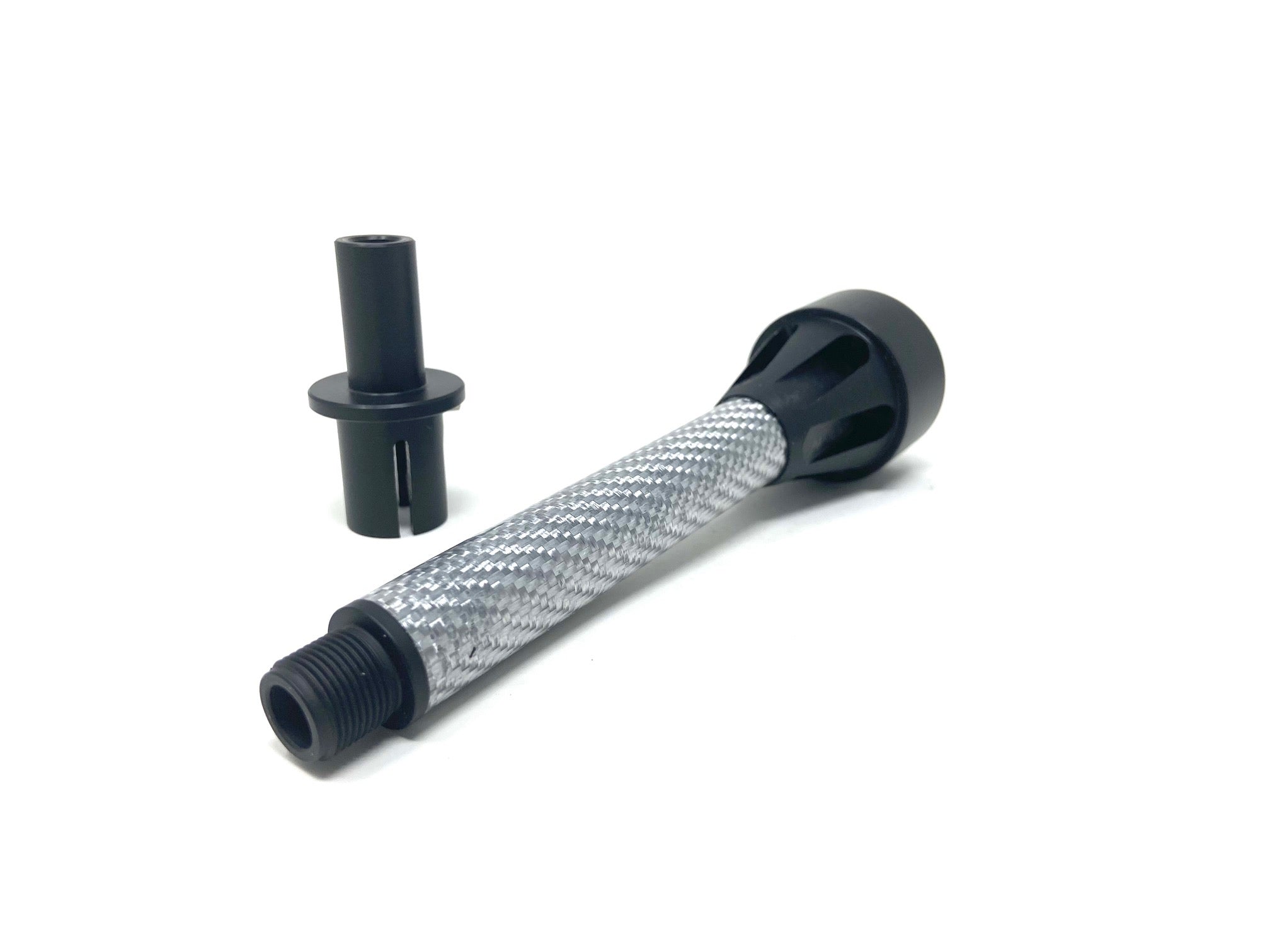 MAC Airsoft Easy Cannon Outer barrel 6" Silver - ssairsoft.com