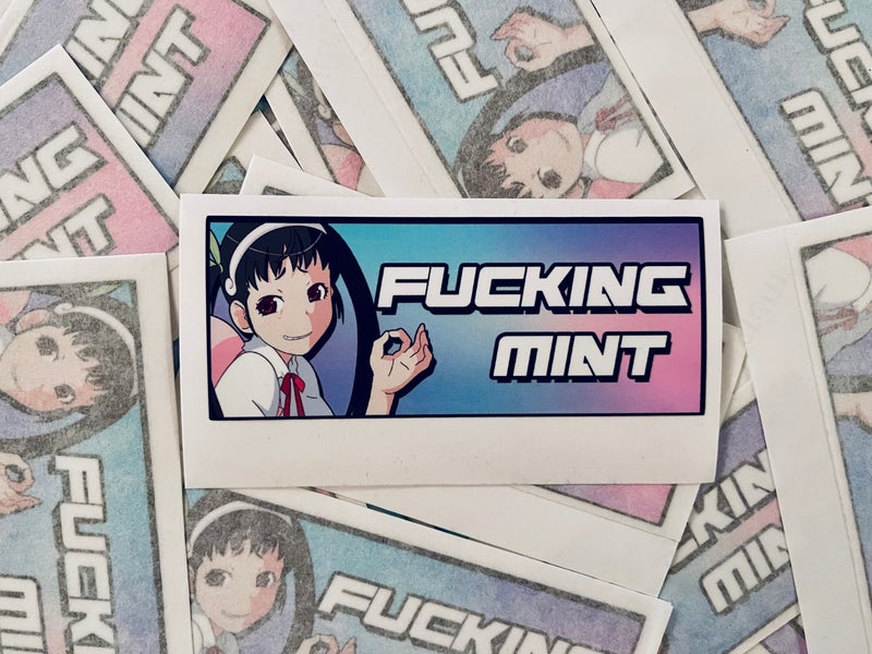 F*cking Mint Decal Sticker