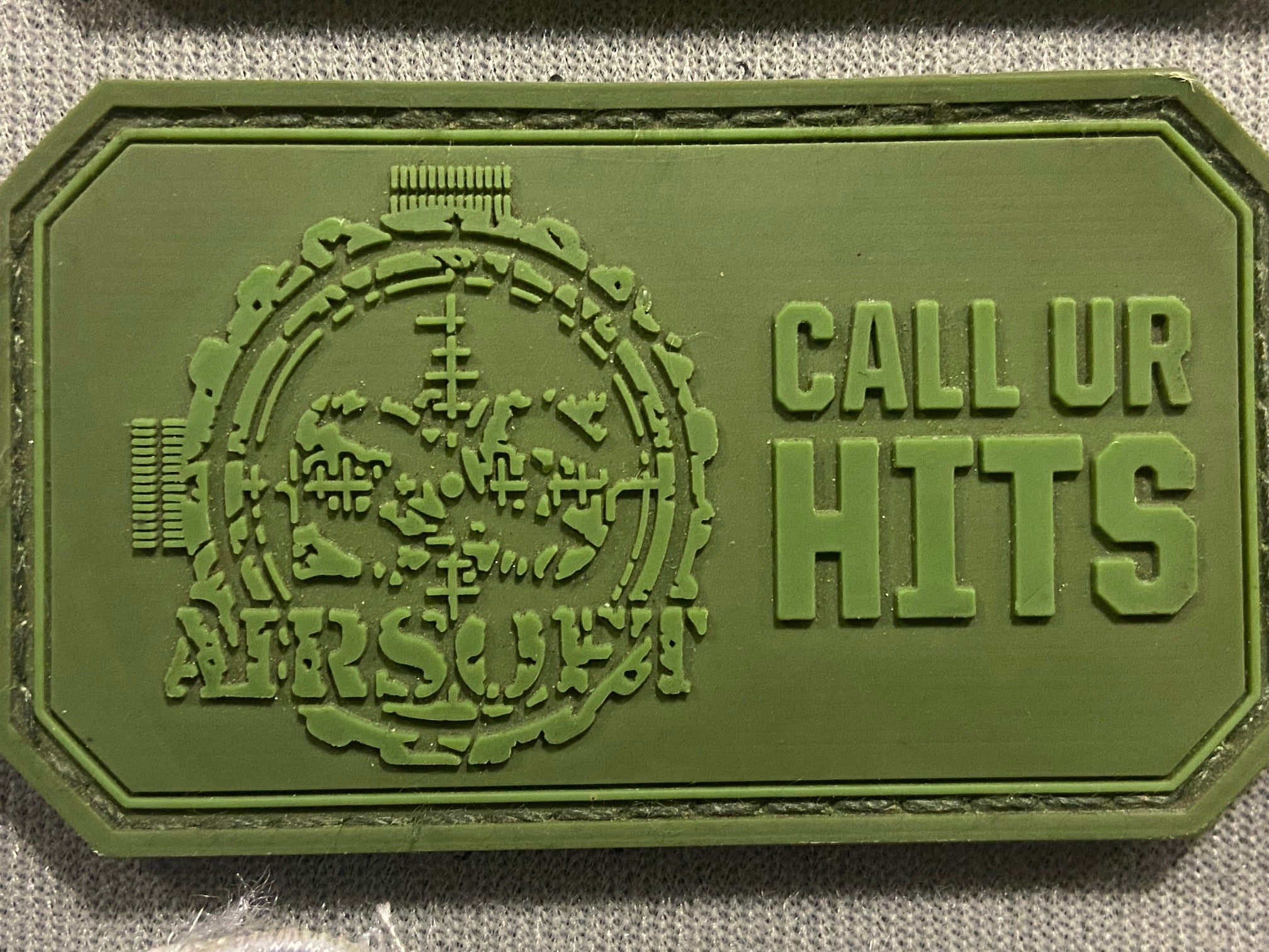 SS AIRSOFT CALL YOUR HITS PATCH