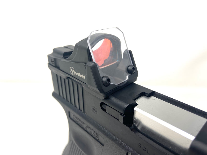 Firefield Rmr SS Custom Glock G17 Gen4 Laylax Threaded Barrel and Firefield sight GBB ...