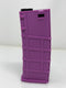 Lonex 200rd Polymer M4 / M16 AEG Mid Capacity Magazine Purple 6 pack - ssairsoft.com