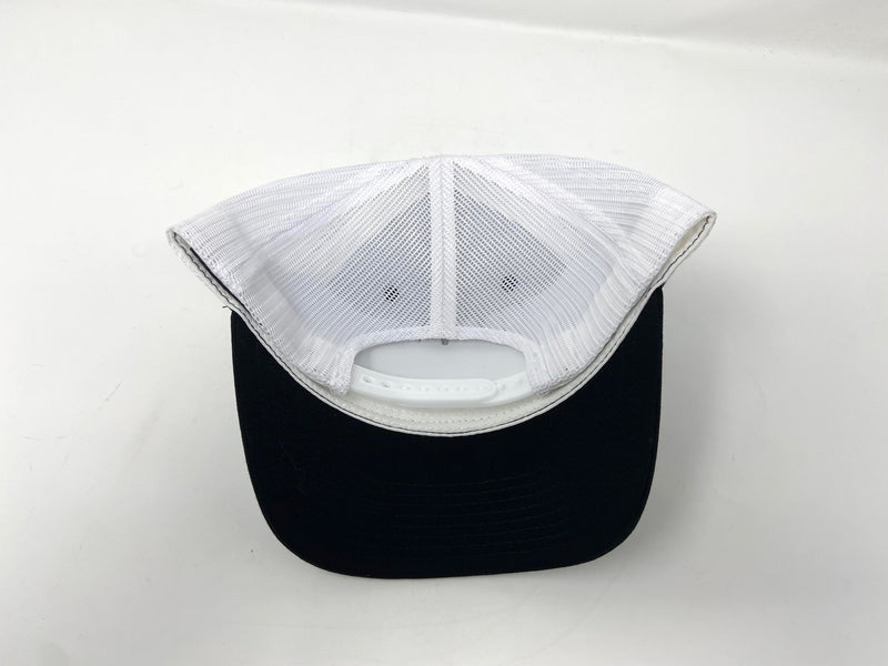 GreenWolf BlackBeard Black/White Trucker Hat