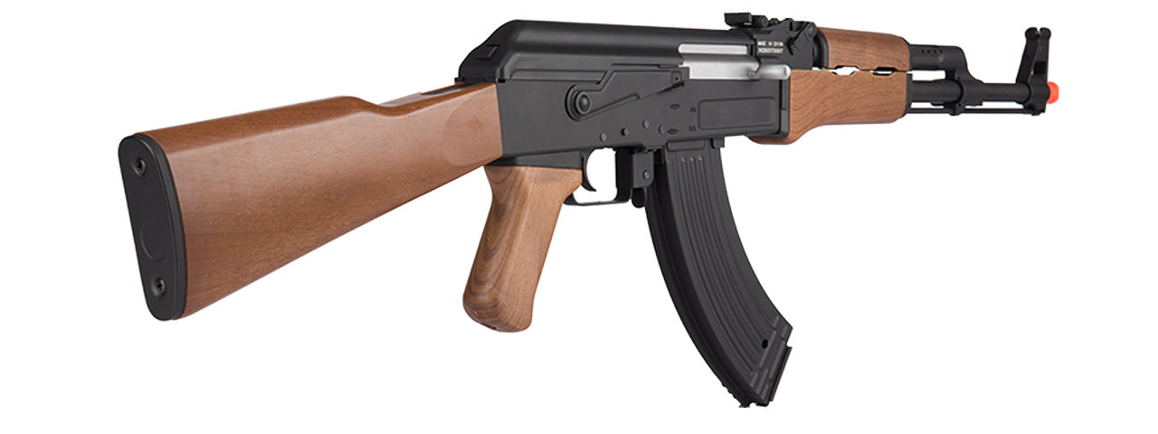 JG AK-47 AEG Full stock Faux wood - ssairsoft.com