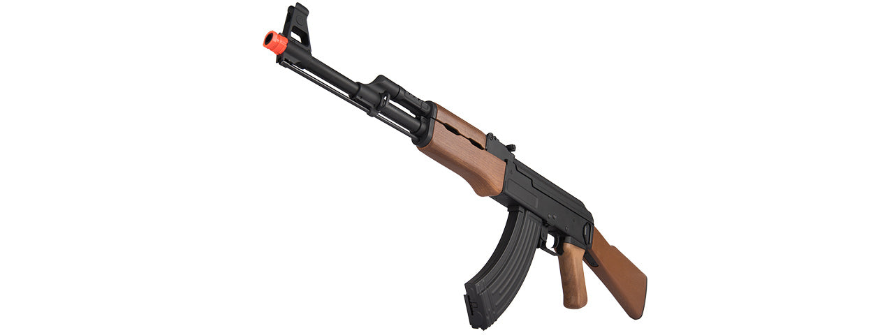 JG AK-47 AEG Full stock Faux wood - ssairsoft.com