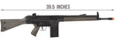 LCT LC-3A3 Full Size AEG Airsoft Rifle w/ Slim Handguard (Green)