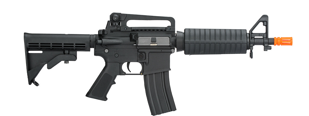 Lancer Tactical M933 Commando Gen 2 Low FPS AEG Airsoft Rifle - BLACK - ssairsoft.com