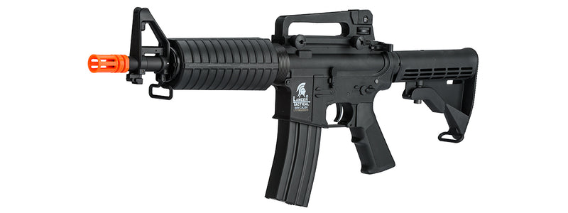 Lancer Tactical M933 Commando Gen 2 Low FPS AEG Airsoft Rifle - BLACK - ssairsoft.com