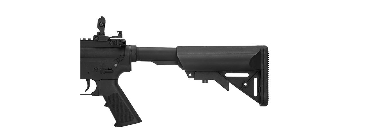 Lancer Tactical -15BL-G2 AIRSOFT LOW FPS POLYMER GEN 2 SD AEG RIFLE (BLACK) - ssairsoft.com