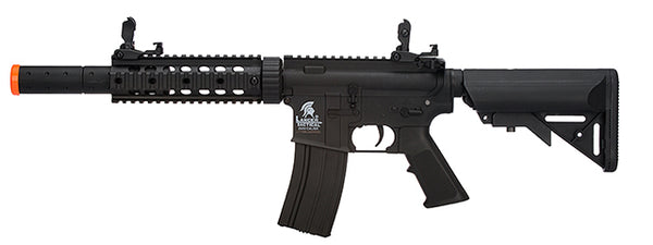 Lancer Tactical -15BL-G2 AIRSOFT LOW FPS POLYMER GEN 2 SD AEG RIFLE (BLACK) - ssairsoft.com