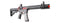 Lancer Tactical Gen 3 M4 SPR Interceptor Airsoft AEG Rifle Black with Red Accents - ssairsoft