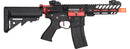 Lancer Tactical Proline Enforcer Skeleton AEG LFPS (Black and Red) - ssairsoft