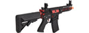 Lancer Tactical Proline Enforcer Skeleton AEG LFPS (Black and Red) - ssairsoft