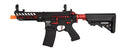 Lancer Tactical Proline Enforcer Skeleton AEG LFPS (Black and Red) - ssairsoft