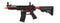 Lancer Tactical Proline Enforcer Skeleton AEG LFPS (Black and Red) - ssairsoft