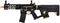 Lancer Tactical Enforcer BATTLE HAWK 7" Skeleton AEG w/ Alpha Stock, Gold - ssairsoft.com