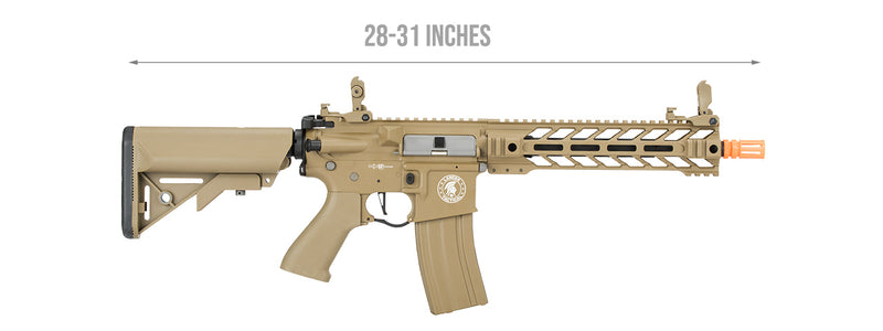 Lancer Tactical Enforcer BATTLE HAWK Airsoft AEG [HIGH FPS] (TAN) - ssairsoft.com