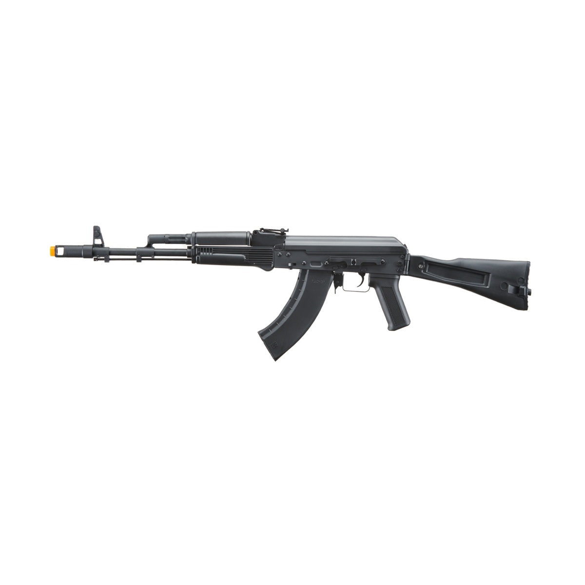 Lancer Tactical x Kalashnikov USA Licensed KR-103 Airsoft AEG Rifle with Folding Stock (Color: Black) - ssairsoft