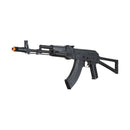 Lancer Tactical x Kalashnikov USA Licensed KR-103 Airsoft AEG Rifle with Triangle Stock (Color: Black) - ssairsoft