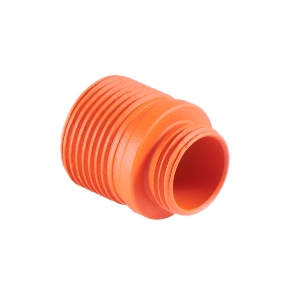Lancer Tactical 13mm to 14mm Metal Thread Adapter (Color: Orange) - ssairsoft
