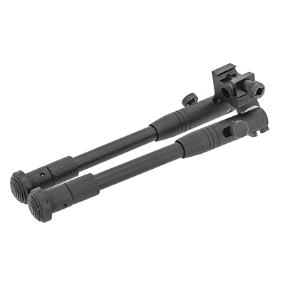 WELL AIRSOFT MB1000 BIPOD WITH RAIL ATTACHMENT - BLACK - ssairsoft.com