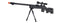 WellFire M40A3 Bolt Action Sniper Rifle w/ Scope (BLACK) - ssairsoft.com