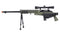 WellFire Bolt Action Airsoft Sniper Rifle w/ Scope & Bipod (OD GREEN) - ssairsoft.com