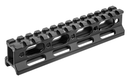 UTG® Super Slim Picatinny Riser Mount, 1" Height, 13 Slots - ssairsoft.com