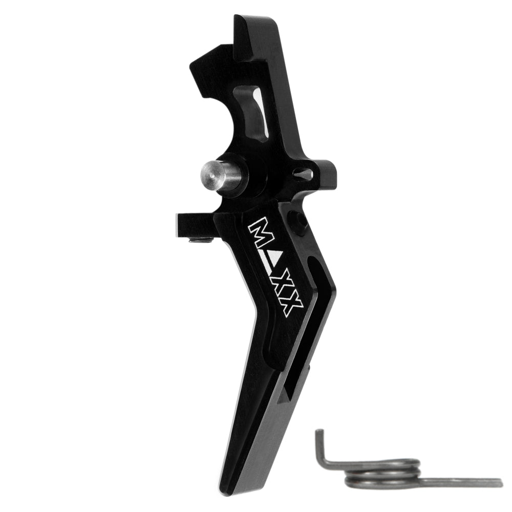 Maxx Model CNC Aluminum Advanced Speed Trigger (Style A) (Black)