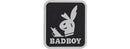 Bad Boy with Gun PVC Patch (Color: Black)