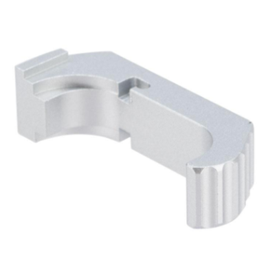 6mmProShop Dynamic Magazine Catch for Elite Force GLOCK Series Silver - ssairsoft.com