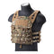 Lancer Tactical Lightweight Molle Plate Carrier Vest w/ Retention Cords (CA-1897) - ssairsoft.com
