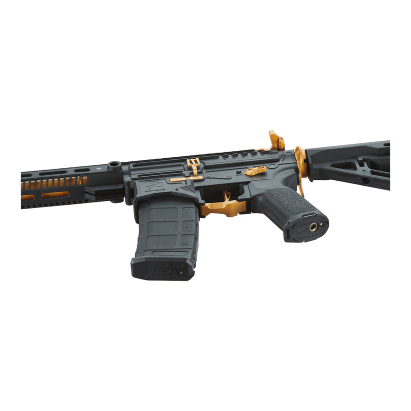 Zion Arms R15 Mod 0 Long Rail Airsoft Rifle with Delta Stock - ssairsoft