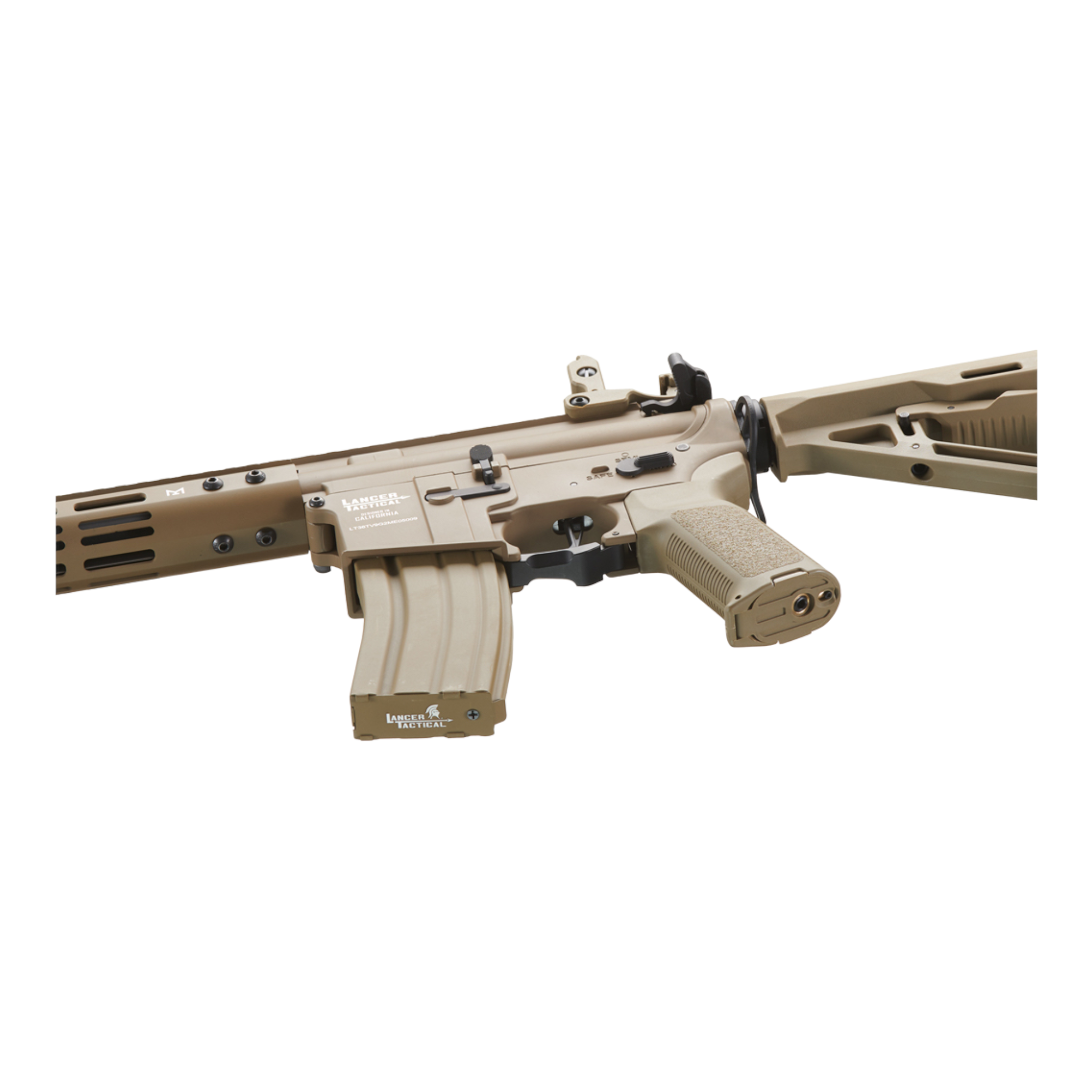 Lancer Tactical Gen 2 Archon 9" M-LOK Proline Series M4 Airsoft Rifle w/ Delta Stock - ssairsoft