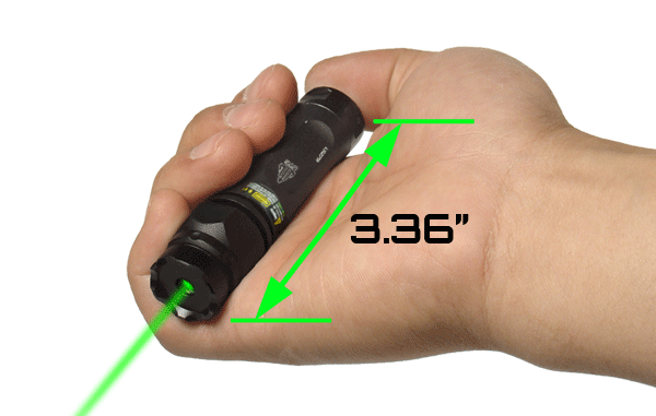 UTG® W/E Adjustable Compact Green Laser with Rings - ssairsoft