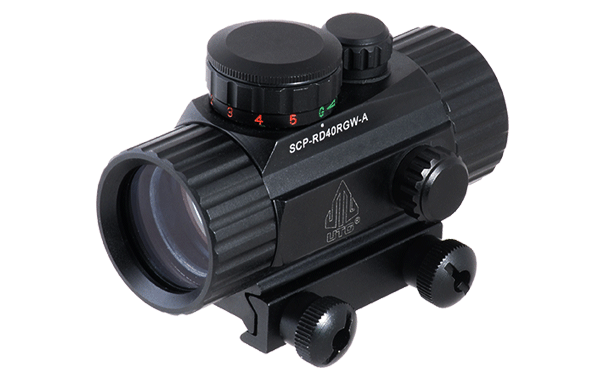 UTG® 3.8" ITA Red/Green CQB Dot Sight with Integral Mount - ssairsoft.com