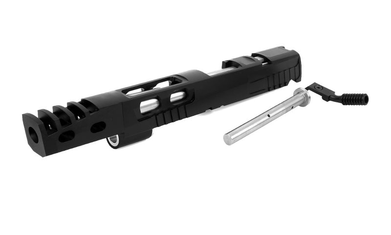 Gunsmith Bros Ultra Light Open Slide Kit for Hi-CAPA Black - ssairsoft.com