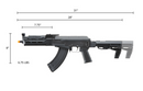 Tokyo Marui AK Storm Next Generation Recoil Shock System AEG Rifle - ssairsoft