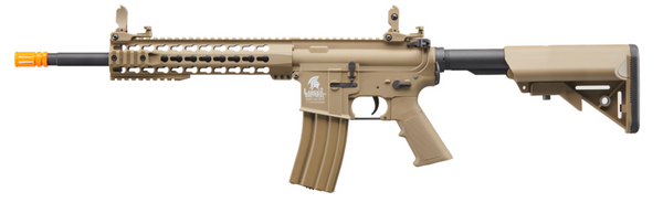 Lancer Tactical M4 KEYMOD 10" Gen 2 (Color: Dark Earth) - ssairsoft.com