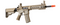 Lancer Tactical M4 KEYMOD 10" Gen 2 (Color: Dark Earth) - ssairsoft.com