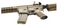 Lancer Tactical M4 KEYMOD 10" Gen 2 (Color: Dark Earth) - ssairsoft.com
