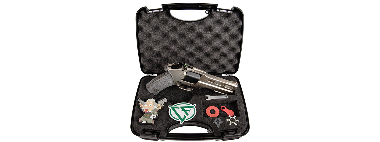 Limited Edition Airsoft Chiappa Rhino 50DS CO2 Revolver (Silver) - ssairsoft.com