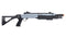 FABARM STF/12 Short Airsoft Spring Shotgun w/ Fixed Stock (GREY + BLACK) - ssairsoft.com