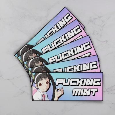F*cking Mint Decal Sticker